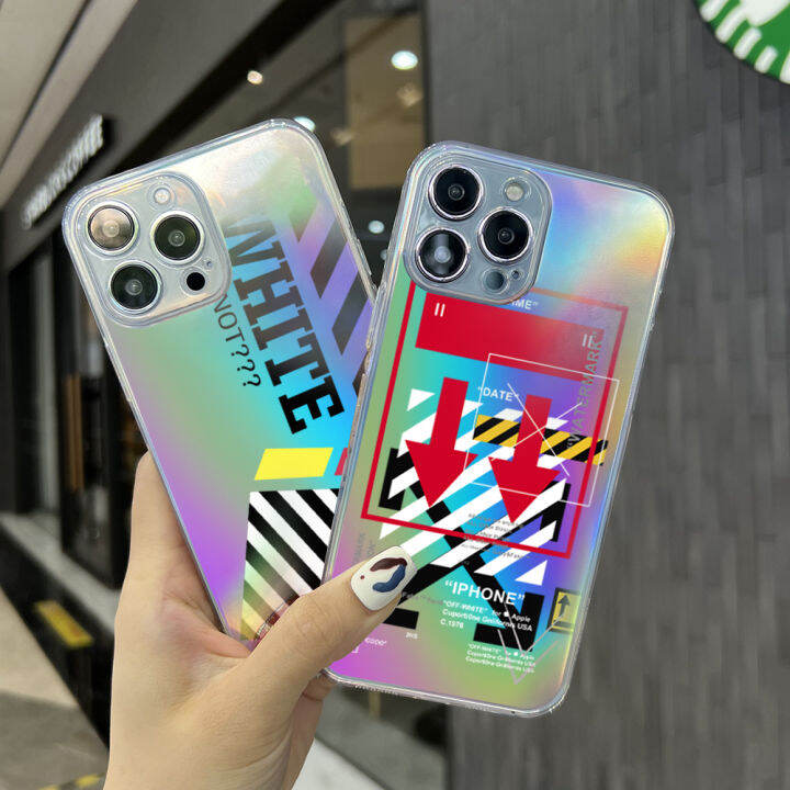 serpens-สำหรับ-xiaomi-redmi-10c-11a-12c-7-8-9t-เคส-a1-a2ลายการ์ตูนสุดหรูของ-whte-micky-label-เคสโทรศัพท์สลายเลเซอร์เรนโบว์ใสขอบบางเฉียบ-tpu-นุ่มมากเคสกันกระแทกมีสีสันในตัวฝาบัตรเลเซอร์