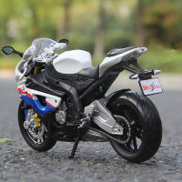 Maisto 1:12 BMW S1000RR ล้อแม็กแข่งรถจักรยานยนต์รุ่นจำลอง D Iecasts โลหะกีฬาข้ามประเทศรถจักรยานยนต์รุ่นของขวัญเด็ก