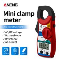 ANENG KT87N Mini Digital Clamp Meters AC/DC Voltage AC Current 600v True RMS Multimeter Capacitance Electrical Megger Tester Electrical Trade Tools Te