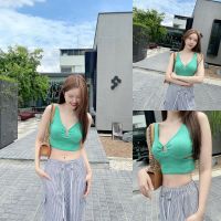 SLYQ ELIZA HOOP CUT OUT WAIST TOP เสื้อแขนกุดแต่งห่วงเว้าเอว