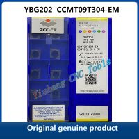 ZCC CT CCMT09T304-EM YBG205 YBG202 YBM153 YBG205H YBM253 YBM215 คาร์ไบด์แทรกเครื่องมือกลึง CNC เครื่องมือกลึงเครื่องมือตัด