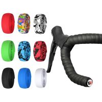 High Quality Cycling Road Bike Sports Bicycle Handlebar Rubber Tape Wrap with 2 Bar Plug