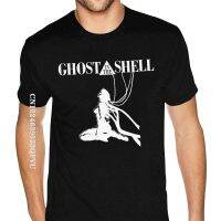 Ghost In The Shell Manga T-Shirt Men Young 80S Hip Hop Tshirt Homme England Style Tshirts Men Sale Ed Clothing