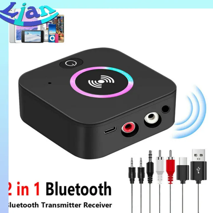 2in1 5.0 Transmitter Receiver Wireless 3.5mm Aux