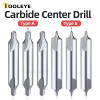 (RUIO)ดอกสว่านเจาะศูนย์ Tooleye Carbide ดอกสว่านโลหะมุม60องศาสว่านโลหะ CNC เครื่องมือเจาะเหล็กทังสเตนทำงานโลหะแข็ง