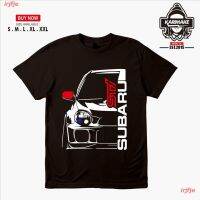 【HOT】New Subaru IMPREZA STI WRX WRC FV Car T-Shirt Automotive T-Shirt - Karimake เสื้อยืดผู้ชาย ดพิมพ์ลาย เสื้อยืดผ้าฝ้าย คอก100%cotton