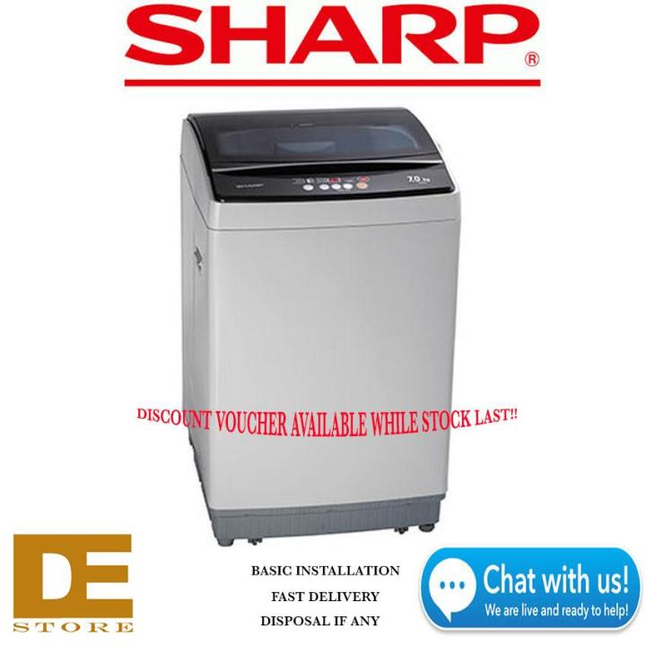 sharp washing machine esx705 7kg