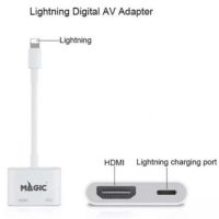 Cable Adapter Lightning To HDMI + Charging MAGIC (A5-10) White