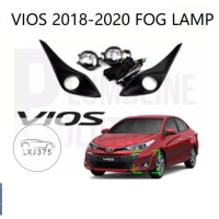 ZR สำหรับโตโยต้า Vios 2017เป็นต้นไป2018 2019 2020 OEM ไฟตัดหมอก/ไฟตัดหมอก/กันน้ำ Foglamp ชุด Foglight อุปกรณ์เสริมครบชุดชุด1คู่ Foglamp ด้วยหลอดไฟ,สายรัด,รีเลย์,Wirings,สวิทช์,กรอบ