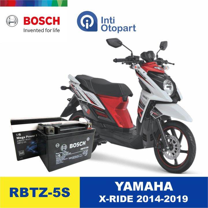 Accu Aki Motor YAMAHA X-RIDE ORIGINAL BOSCH | Lazada Indonesia