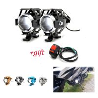 Universal Motorcycle Motorbike Headlights Bulbs Lamp U5 LED Spotlight Flash 12V Fit For Yamaha MT10 FZ 07 09 6 FAZER 6R 8 MT125