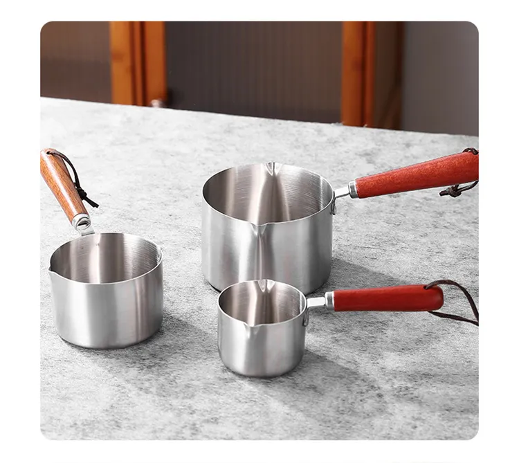 Stainless Steel Small Saucepan For Melted Butter Milk - Temu