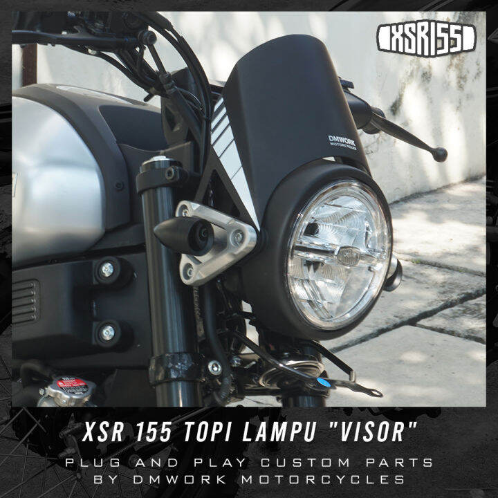 XSR 155 Topi Lampu "Visor" Lazada Indonesia