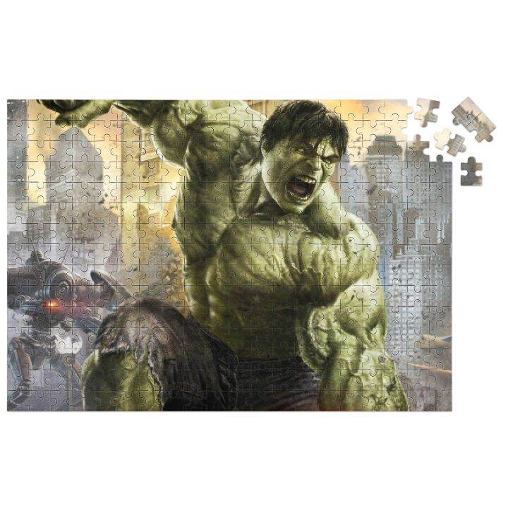 The Incredible Hulk The Puzzle 300 Piece Puzzle Pattern Puzzle Jigsaw