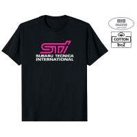 （พร้อมส่ง）T-shirt  เสื้อยืด RACING เสื้อซิ่ง [COTTON 100%] [SUBARU STI]