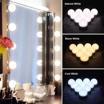 LED lamps for the mirror/dressing table - 10 pcs.