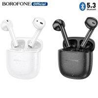 BOROFONE BW45 ชุดหูฟังบลูทูธ TWS ไร้สายที่แท้จริง BT5.3สปอร์ตหูฟังพร้อมไมโครโฟนพร้อมเคสชาร์จเวลาสแตนด์บายได้ยาวนานมากหูฟังสำหรับ iPhone Oppo Vivo Xiaomi สมาร์ทโฟน Huawei สากล