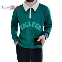 Cozy Up เสื้อสเวตเชิ้ตคอปกตั้งของผู้ชาย,เสื้อสเวตเชิ้ตสวมหัวสไตล์ตามท้องถนนครึ่งสเว็ตเชิ้ตแบบมีซิปใส่สบายเสื้อกีฬาแบบมีฮู้ดลำลองของผู้ชายในฤดูใบไม้ร่วง