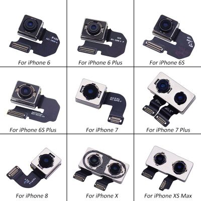 ริบบิ้นสายเคเบิลงอได้กล้องด้านหลังโมดูลกล้องหลักสำหรับ Iphone 11 Pro 7 Plus 8 Plus X Xr Xs Max อะไหล่ซ่อมแซม