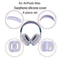 หูฟังไร้สายกันกระแทก,เคสใสป้องกันรอยขีดข่วนแบบนิ่มสำหรับ AirPods Max TPU