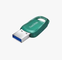 SanDisk Ultra Eco USB 3.2 Gen 1 Flash Drive, CZ96 256GB, USB3.2, Green, 5 Y