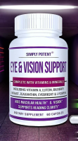 Eye &amp; Vision Support w/ Lutein 60 Caps by SIMPLY POTENT