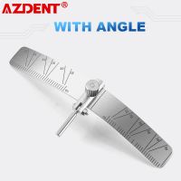 AZDENT Dental Implant Locating Guide 2 Angle Ruler Set Surgical Planting Positioning Locator Gauge Autoclavable Lab Instrument