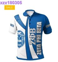 ZETA PHI BETA SORORITY PROUD TO BE 3D POLO SHIRT