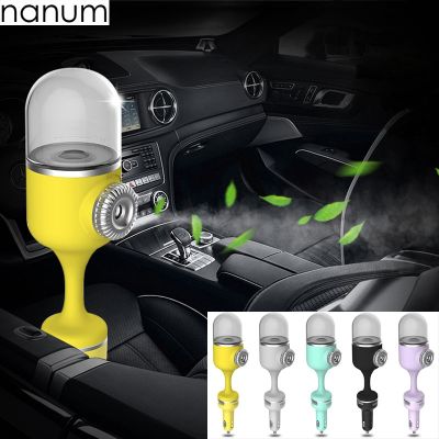 Nanum Mini Car 12V Aroma Diffuser Humidifier Air Purifier Freshener Aromatherapy Mist Maker Fogger For