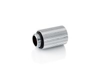 (2 PCS.) Bitspower G1/4" IG1/4" Extender Fitting - 25MM (Glorious Silver)