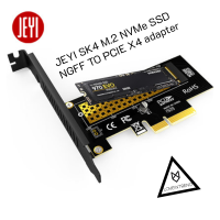 Adapter M.2 NVMe SSD NGFF TO PCIE 3.0 X4 Jeyi SK4พร้อมส่งในไทย