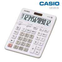 Casio เครื่องคิดเลข GX-12B-Wจอ LCD แสดงจำนวนตัวเลขได้ 12 หลัก​ สีขาว