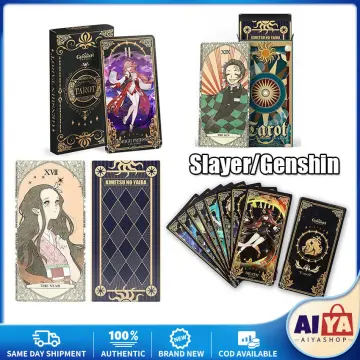 ENGLISHCHINESE Anime Holographic Tarot Card Hobbies  Toys Memorabilia   Collectibles Fan Merchandise on Carousell