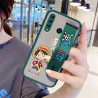 UCUC เคสโทรศัพท์เคสสำหรับHuawei Y9 Prime 2019กันกระแทกFrostedกลับการ์ตูนอนิเมะลูฟี่Soft Edge Fullฝาครอบเลนส์ป้องกันเลนส์Ultra Thin (สายรัดข้อมือ) เคสโทรศัพท์