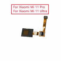 สําหรับ Xiaomi Mi 11 Pro เครื่องสแกนลายนิ้วมือสายดิ้นสําหรับ Xiaomi MI 11 Ultra Touch Sensor ID ปุ่มโฮมกลับริบบิ้น Flex Cable