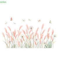 ?【Lowest price】HOMA Reed Flower Dandelion ข้างเตียงกระดานสติกเกอร์บ้านตกแต่งห้องนอน