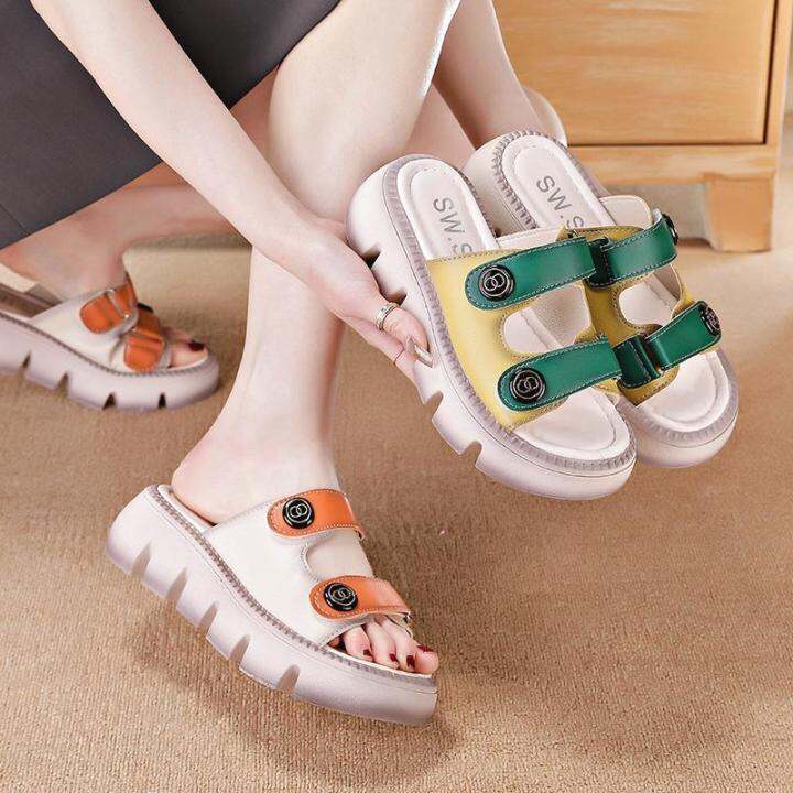 Thick flat clearance sandals