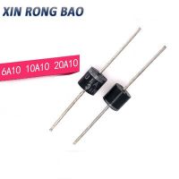 10pcs 10A10 6A10 20A10 R-6 DIP 6A 10A 20A 1000V ไดโอดวงจรเรียงกระแสตามแนวแกนไฟฟ้า