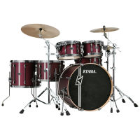 กลองชุด6ใบ TAMA SUPERSTAR HYPER-DRIVE DUO สี Satin Burgundy