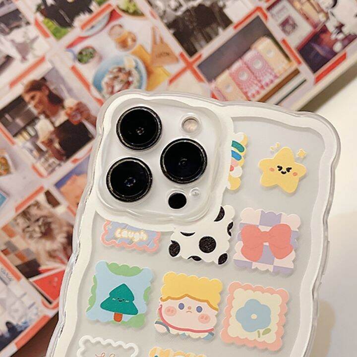 รูปแบบกราฟฟิตีเคสซิลิโคนเข้ากันได้สำหรับ-for-iphone-13-14-xr-7-8-12-x-xs