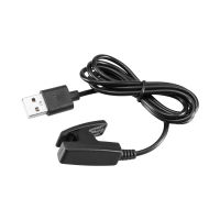 แท่นชาร์จคลิปข้อมูลสายชาร์จแบบ USB ยาว1ม. เหมาะสำหรับ Garmin Lily Forerunner 35 30 735XT 235 230สายข้อมูลดนตรี645 630เหมาะสำหรับการ์มิน35J การอุปกรณ์เสริมสำหรับนาฬิกาอัจฉริยะ