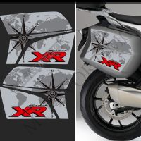 ♈เคสถังน้ำพับได้พกพาได้แผ่นรองถังน้ำมันเครื่องหมายสัญลักษณ์ Fairing Fender รถจักรยานยนต์สติ๊กเกอร์สำหรับ BMW F900XR S1000XR 900 S 1000 XR