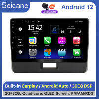 Seicane - 9 inch QLED หน้าจอสัมผัส Android 12.0 วิทยุรถยนต์ GPS โฮสต์ 2019 2020 2021 2022 SUZUKI CARRY 2Din เล่นมัลติมีเดียสนับสนุน SWC แบ่งหน้าจอ Netflix Playstore วัด YouTube