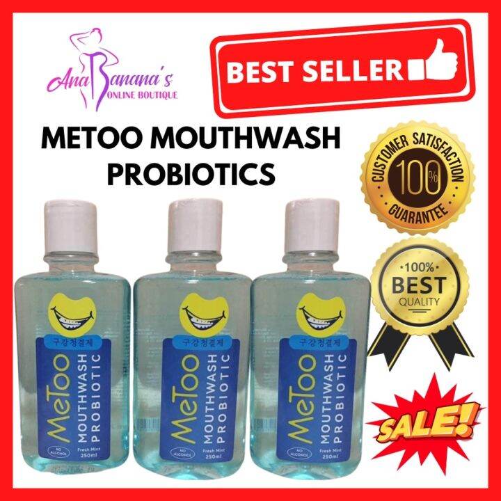 NEW ME TOO PROBIOTICS MOUTHWASH 250ML TRENDING MOUTHWASH THAT WHITENS TEETH Lazada PH