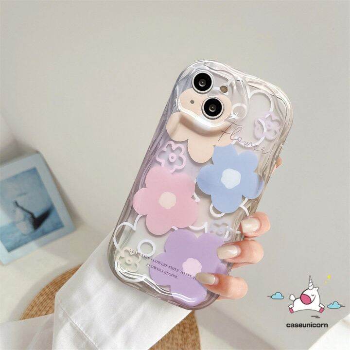 เคสโทรศัพท์มือถือแบบนิ่ม-tpu-กันกระแทก-ลายดอกไม้-แวววาว-สําหรับ-iphone-14-13-12-xr-6s-6-7-8-7plus-x-xs-2020