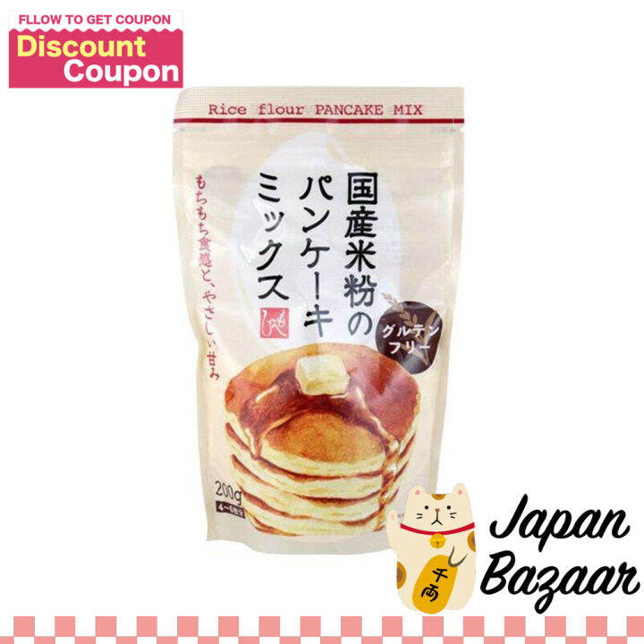 KALDI COFFEE FARM Moheji Japan Domestic Rice Flour Pancake Mix 200g Lazada PH