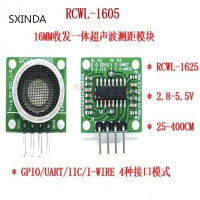 10ชิ้น RCWL-1605รับส่งสัญญาณแบบบูรณาการเปิดอัลตราโซนิกตั้งแต่โมดูล GPIO พอร์ตอนุกรม IIC รถบัสเดียว