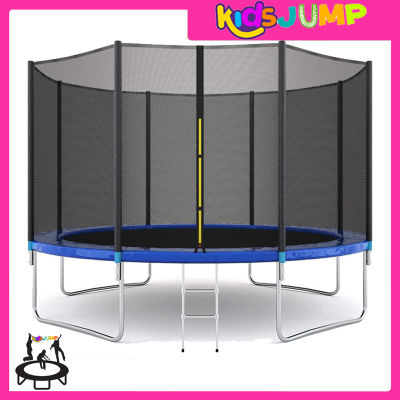Trampoline Jump แทรมโพลีน ขนาด 6,8,10,12,14 ฟุต / FT สปริงบอร์ด ของเล่นเด็ก ผู้ใหญ่ ที่กระโดดกลางแจ้ง สินค้ามีประกัน