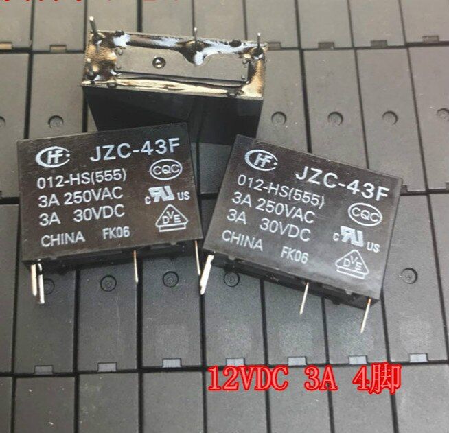 New Product Relay JZC-43F-012-HS(555) DC12V