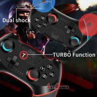 เร็วกว่าด้วย ปุ่ม Turbo Nintendo Switch Pro Controller จอยไร้สายสำหรับ Nintendo Switch บริการเก็บเงินปลายทาง